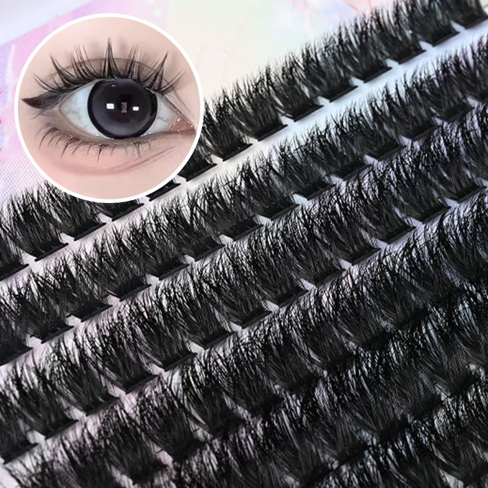 Eyelash Extension Wispy - Natuurlijke Look Kunstwimpers Pluizig Cluster Design