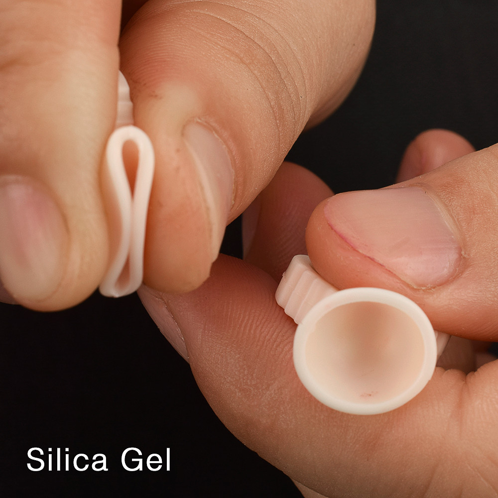 Eyelash Extension Permanent - Siliconen permanente make-up ring pigment ring