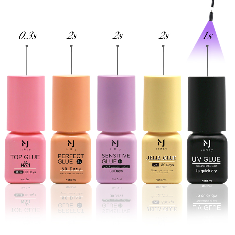 Eyelash Extension Glue For Sensitive Eyes - JOMAY Wimperverlenging Lijm 0.3-2Sec Snel Droog