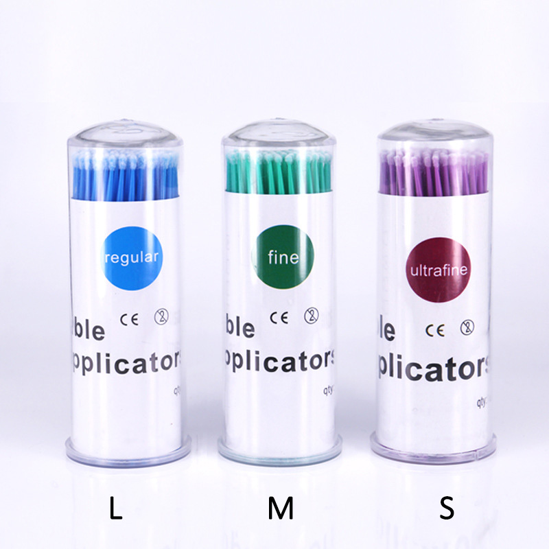 Eyelash Extension Eyelash - 100 stuks/fles MicroBrush voor wimperlift kit