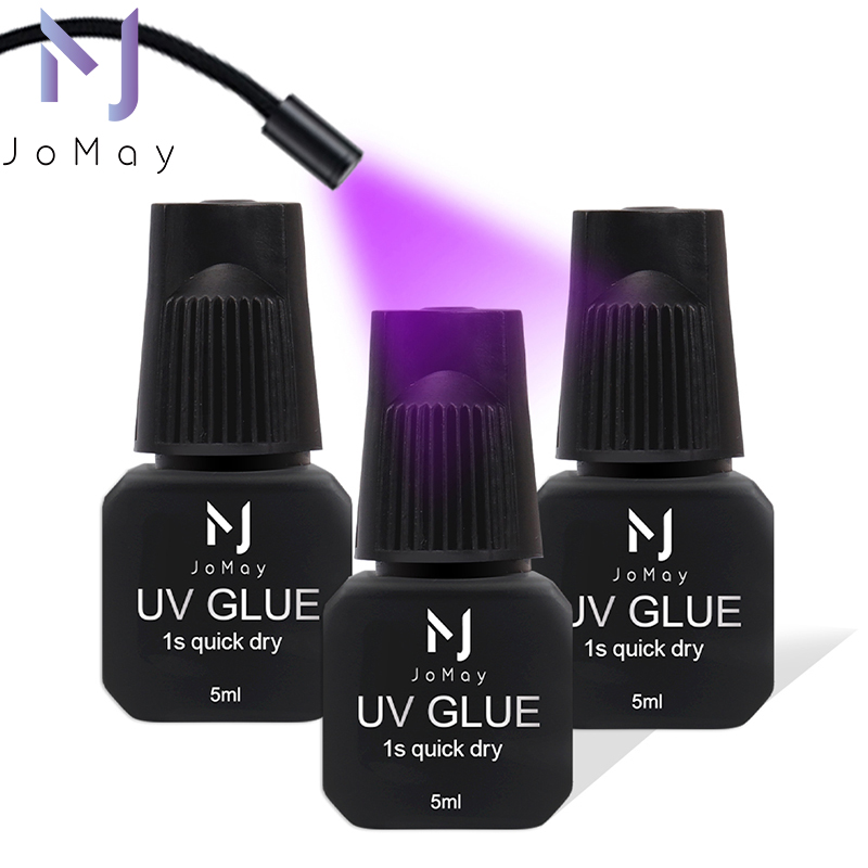 Eyelash Extension Glue For Sensitive Eyes - JOMAY UV Wimperlijm Wimperverlenging Lijm Zwarte