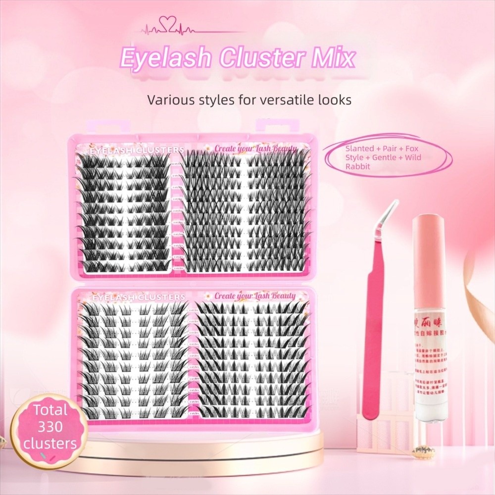 Eyelash Extension Natural Look - Hot Natural Look Valse Wimpers Zwart