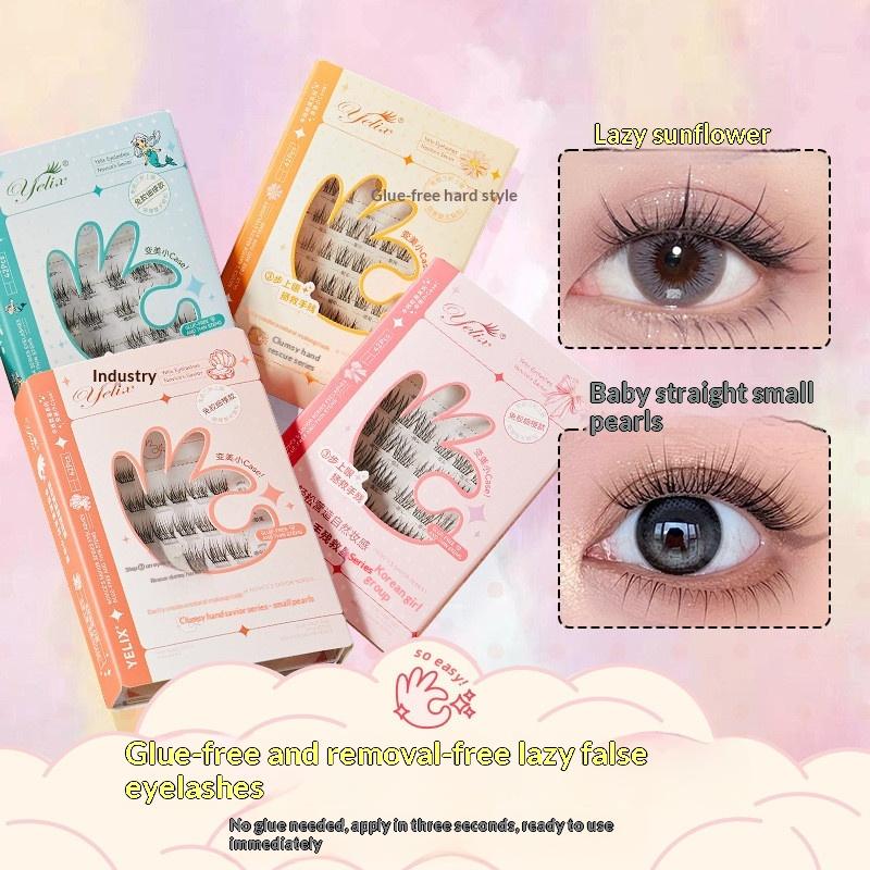 Lash Adhesive Glue - Zelfklevende wimperclusters Natuurlijk uiterlijk Geen lijm