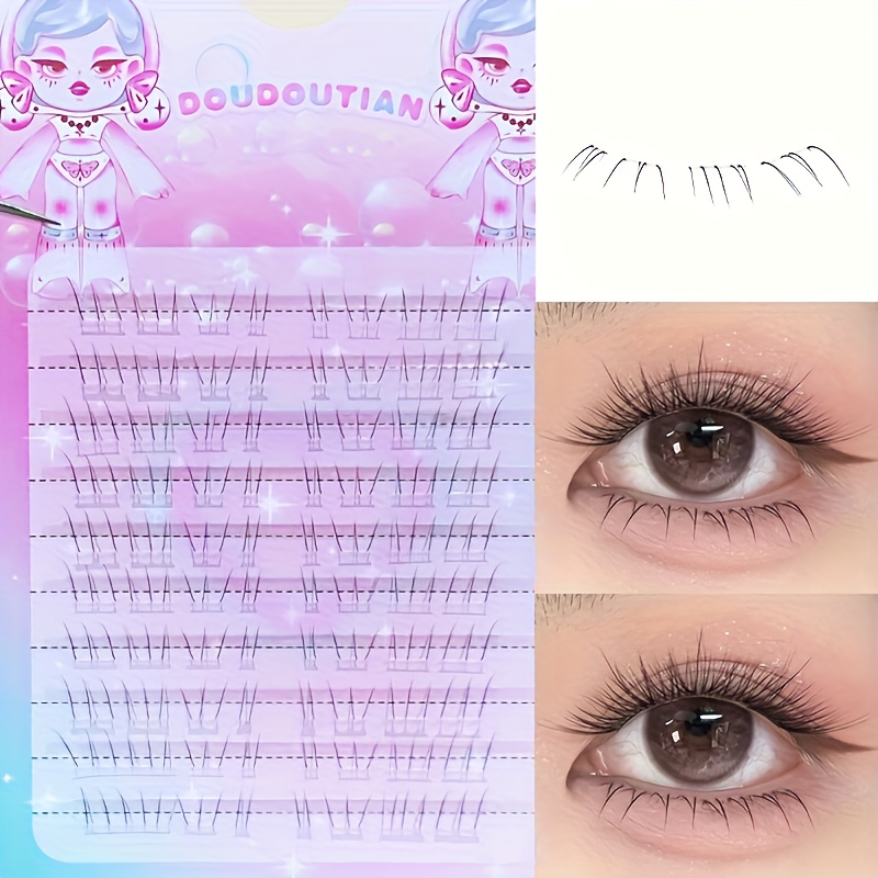 Eyelash Extension Eyelash - Duoduotian Cat Paw Onderwimpers Beginnersvriendelijk 10-14