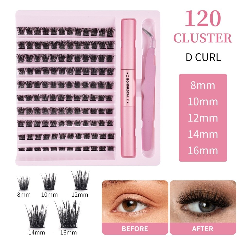 Eyelash Extension Wispy - Hoge kwaliteit Bond and Seal valse