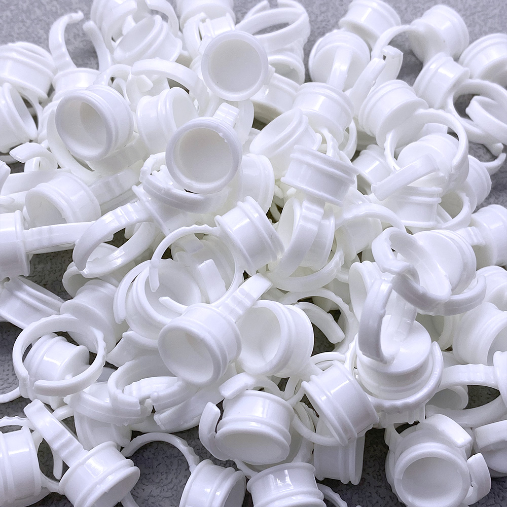 100 Stuks Wegwerp Lijm Ring Cu - Eyelash Extension Usa recensie en prijs