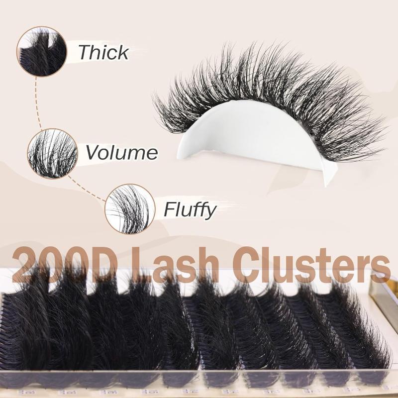 Nieuwe Pluizige Dikke Wimpercl - Eyelash Extension Eyelash recensie en prijs