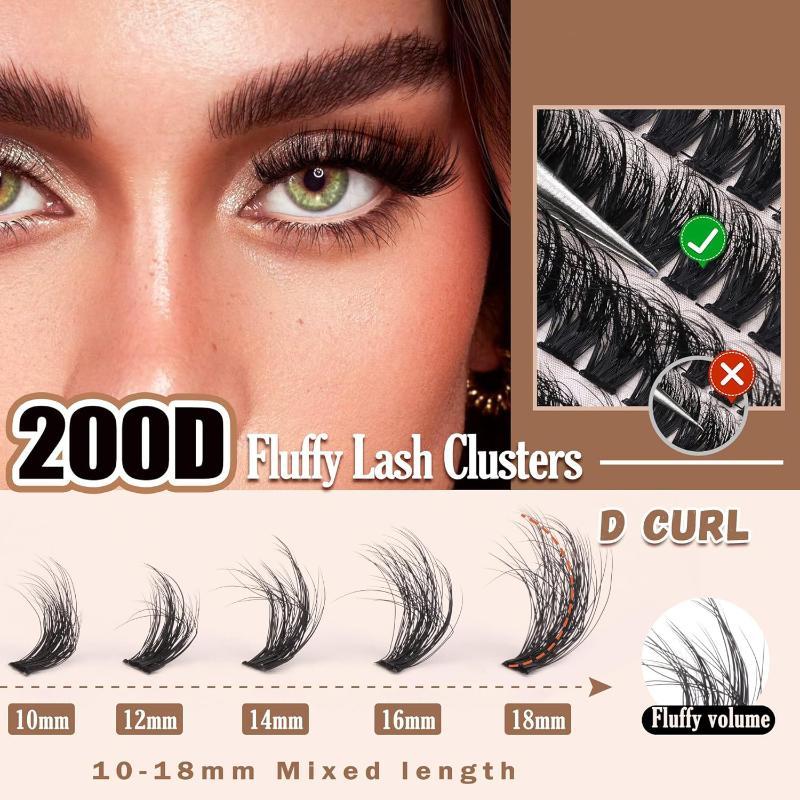 Nieuwe Pluizige Dikke Wimpercl - Eyelash Extension Eyelash recensie en prijs