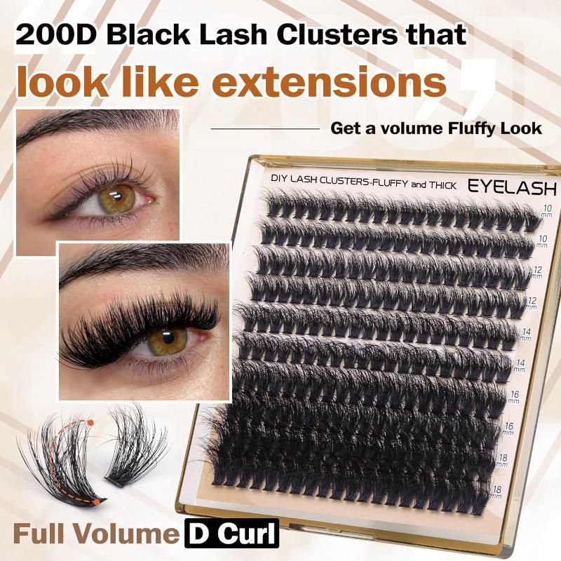 Nieuwe Pluizige Dikke Wimpercl - Eyelash Extension Eyelash recensie en prijs