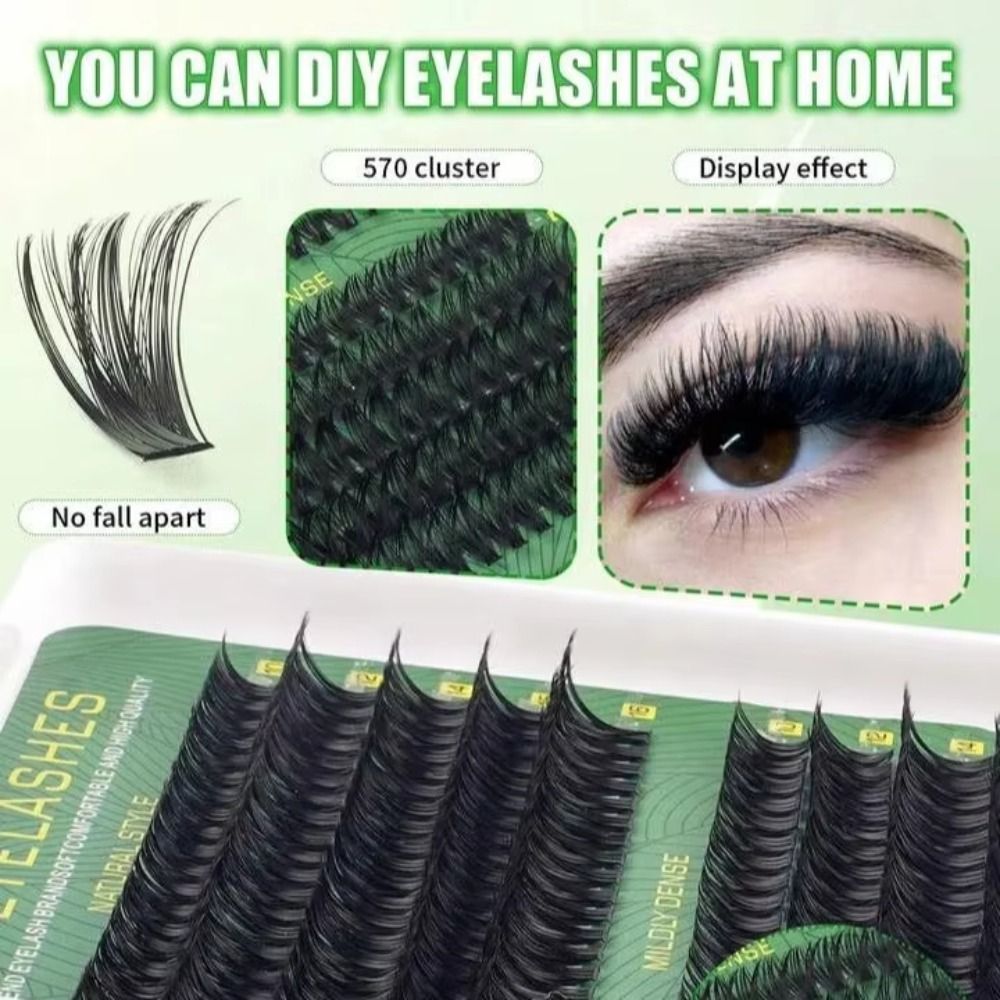 Natuurlijk uitziende valse wim - Eyelash Extension Wispy recensie en prijs