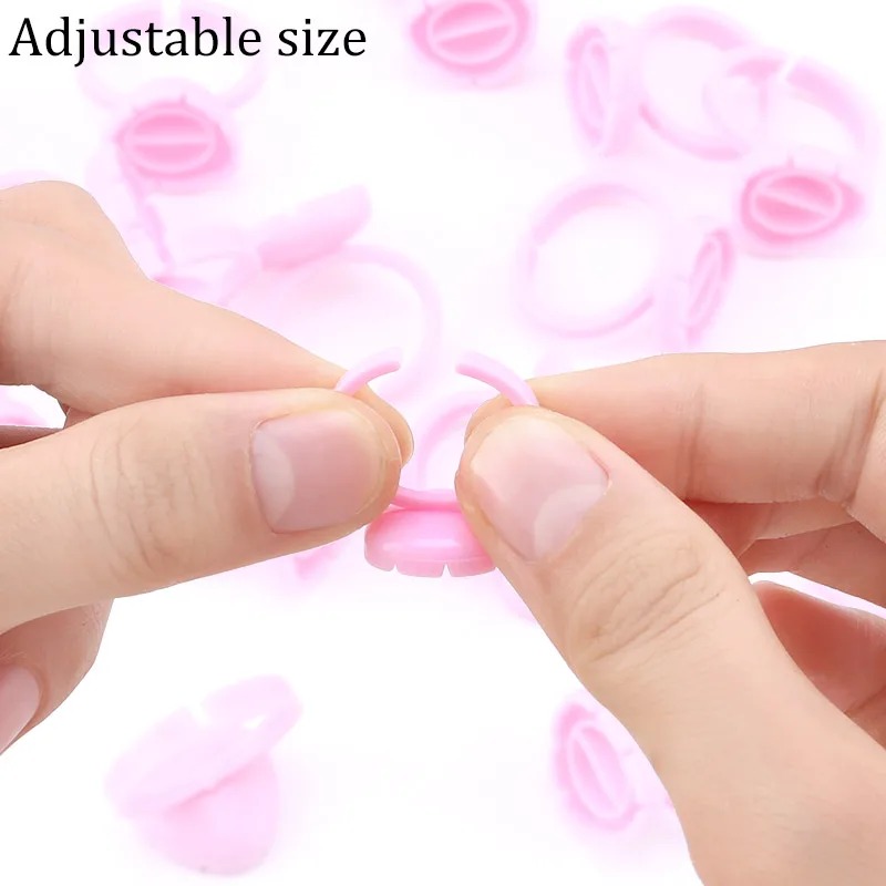 100 Stuks Wegwerp Wimperlijm R - Eyelash Extension Usa recensie en prijs