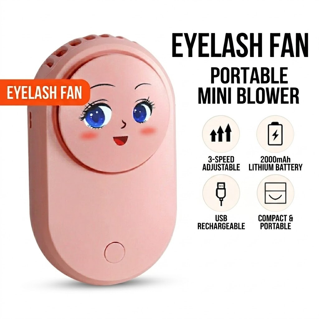 USB Draagbare Mini Wimperfansd - Eyelash Extension Fan recensie en prijs