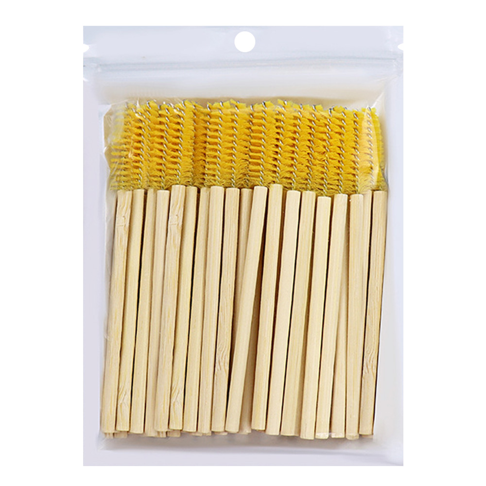 50 stuks bamboe handvat wimper - Eyelash Extension Vendor recensie en prijs