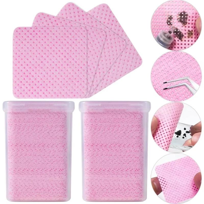 200 stuks pluisvrije nageldoek - Eyelash Extension Eyelash recensie en prijs