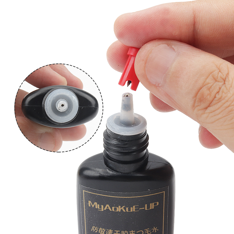 100/50Pcs Wimper Lijm Fles Blo - Eyelash Extension Usa recensie en prijs