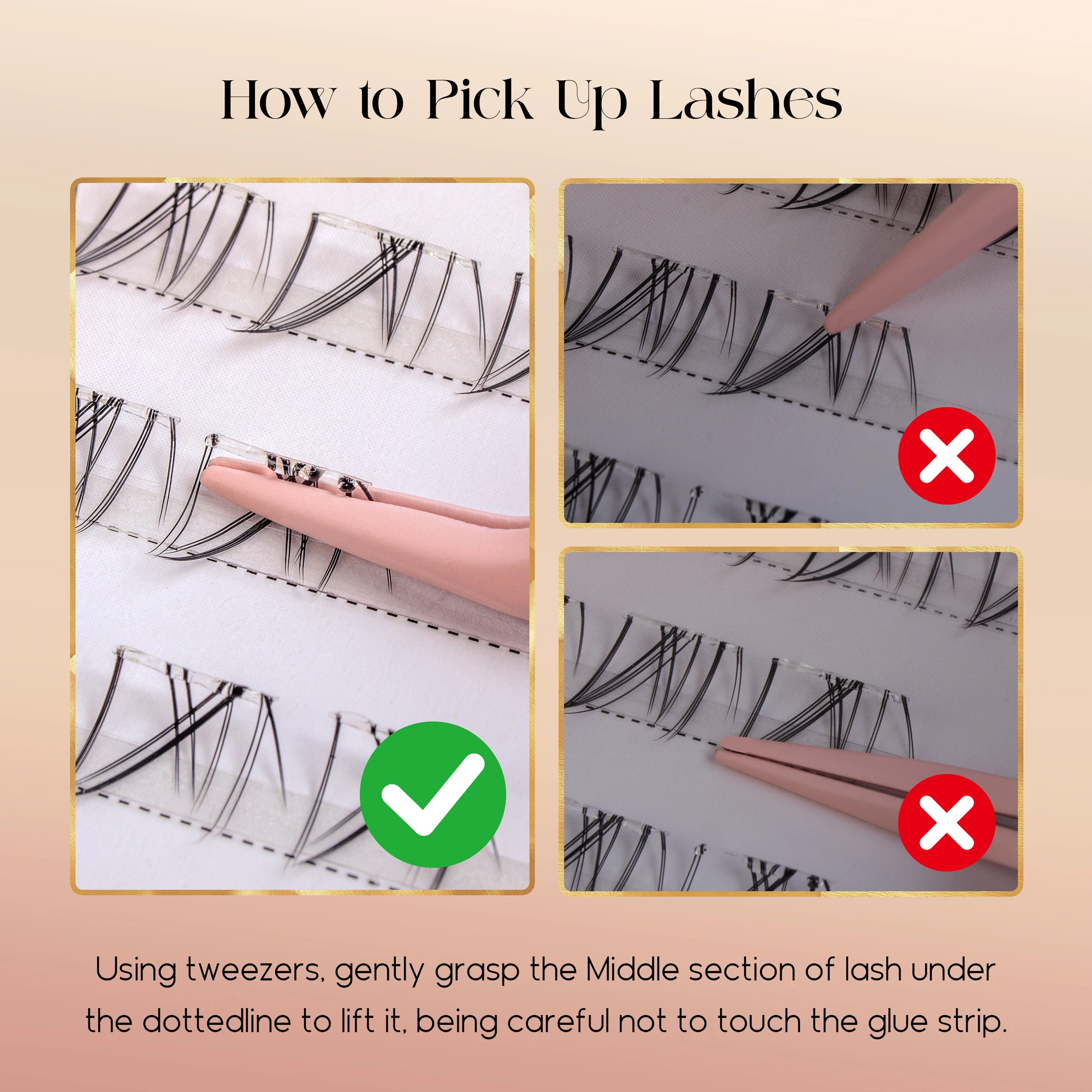 Befer Geen lijm nodig Onderste - Lash Adhesive Glue recensie en prijs