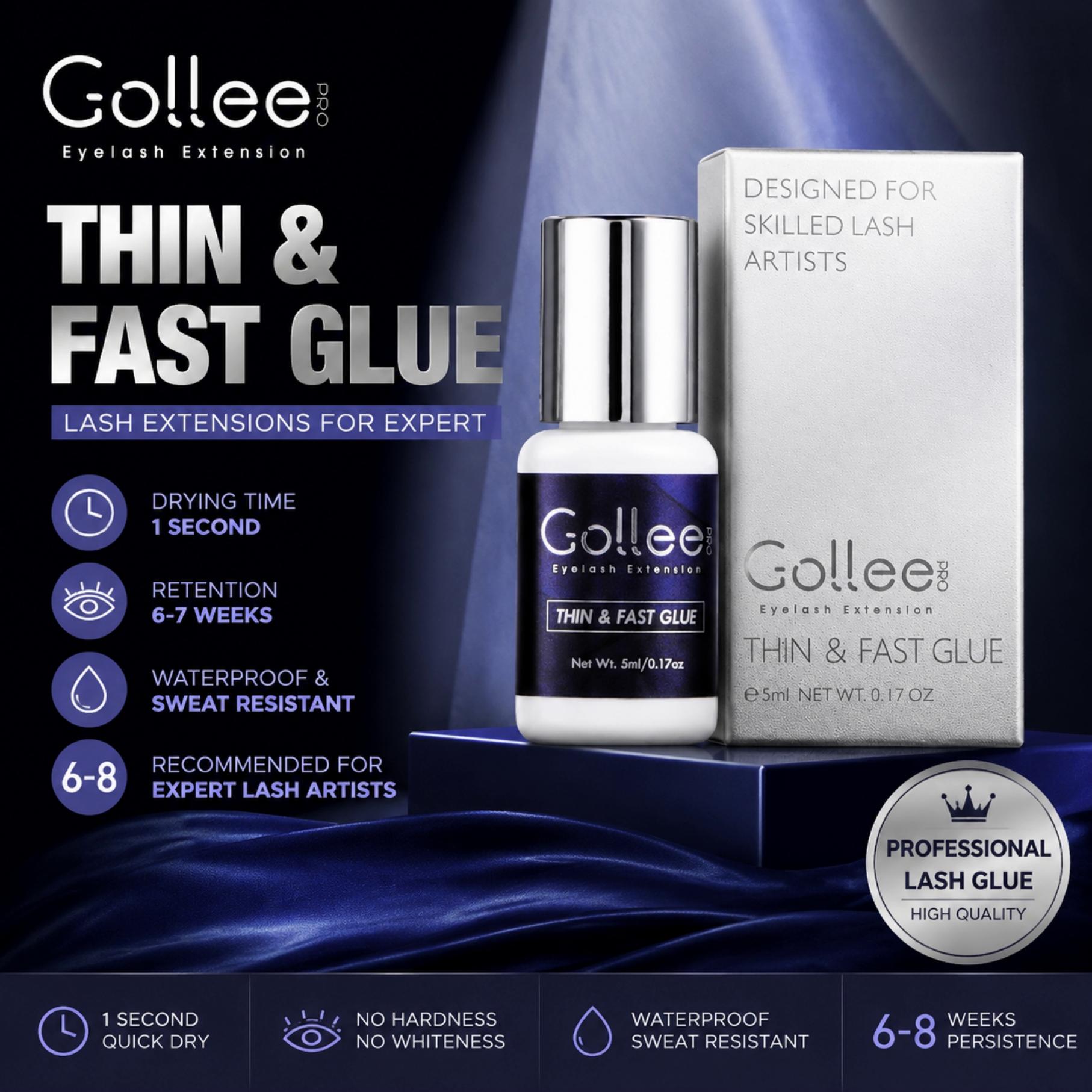 Gollee voor Gevoelige Ogen 5ml - Eyelash Extension Glue For Sensitive Eyes recensie en prijs