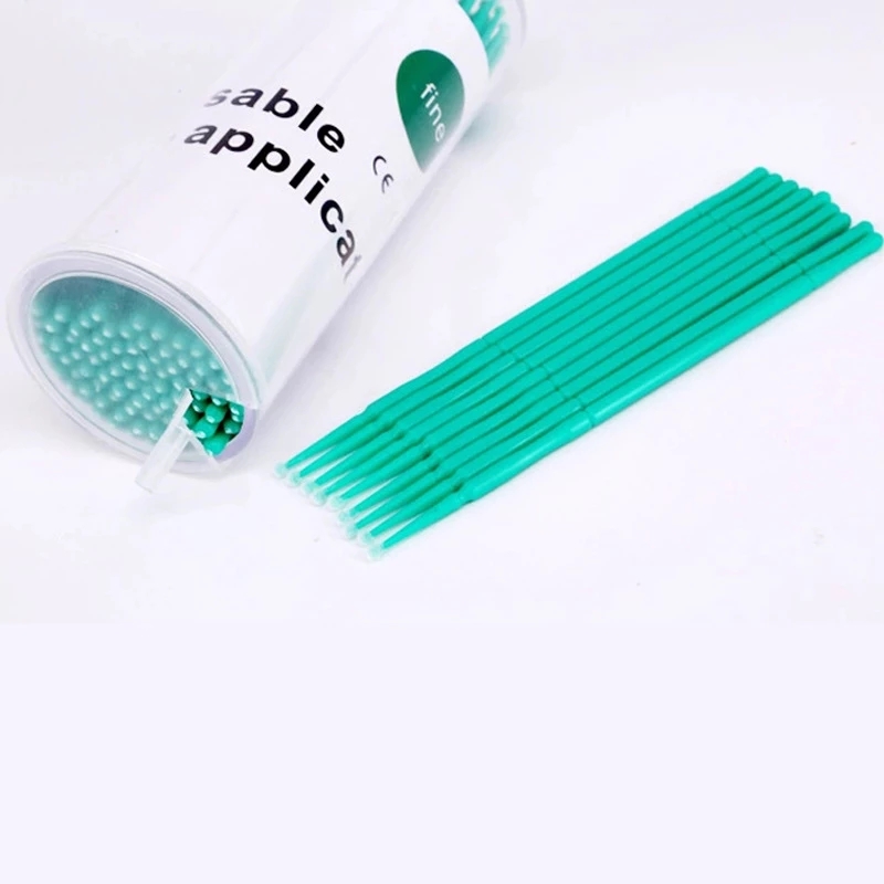 100 stuks/fles MicroBrush voor - Eyelash Extension Eyelash recensie en prijs