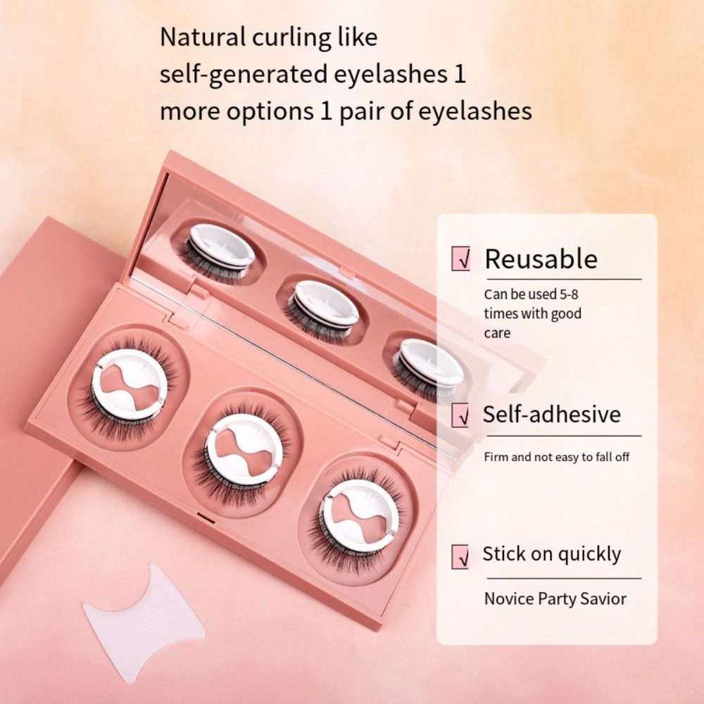 3 Paar Herbruikbare Nepwimpers - Eyelash Extension Supernatural recensie en prijs