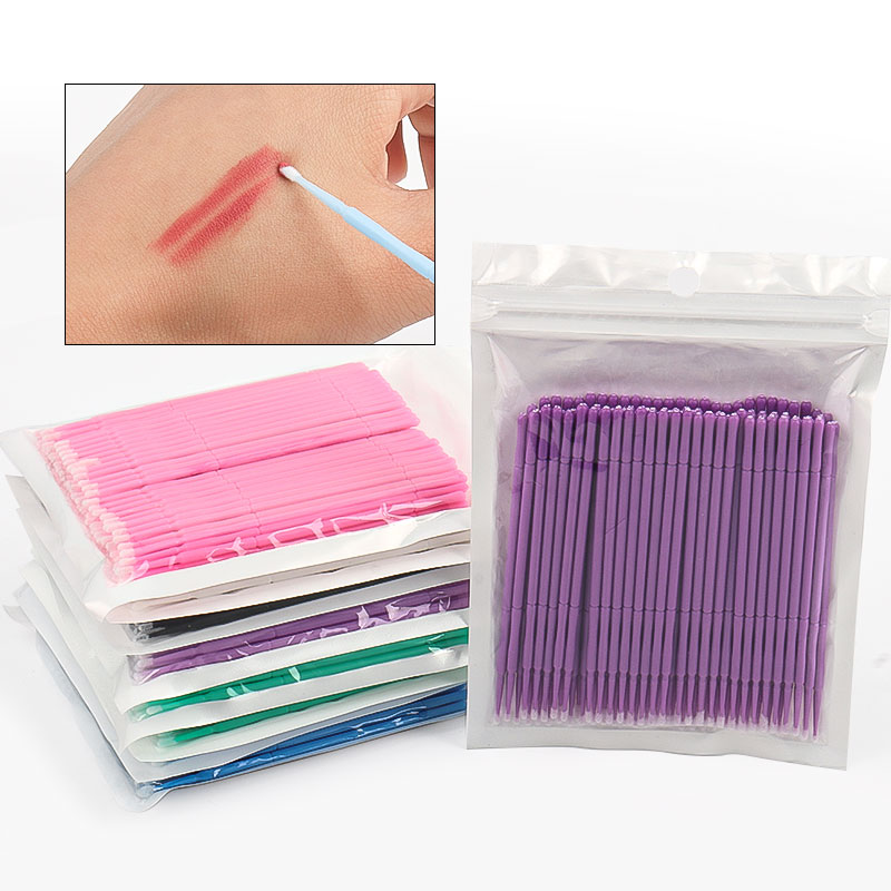 100 stks/zak Bamboe Wimper Ext - Eyelash Extension Usa recensie en prijs