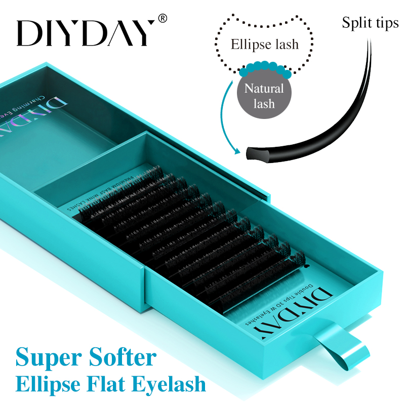 DIYDAY Ellipse Platte Wimper E - Eyelash Extension Supernatural recensie en prijs