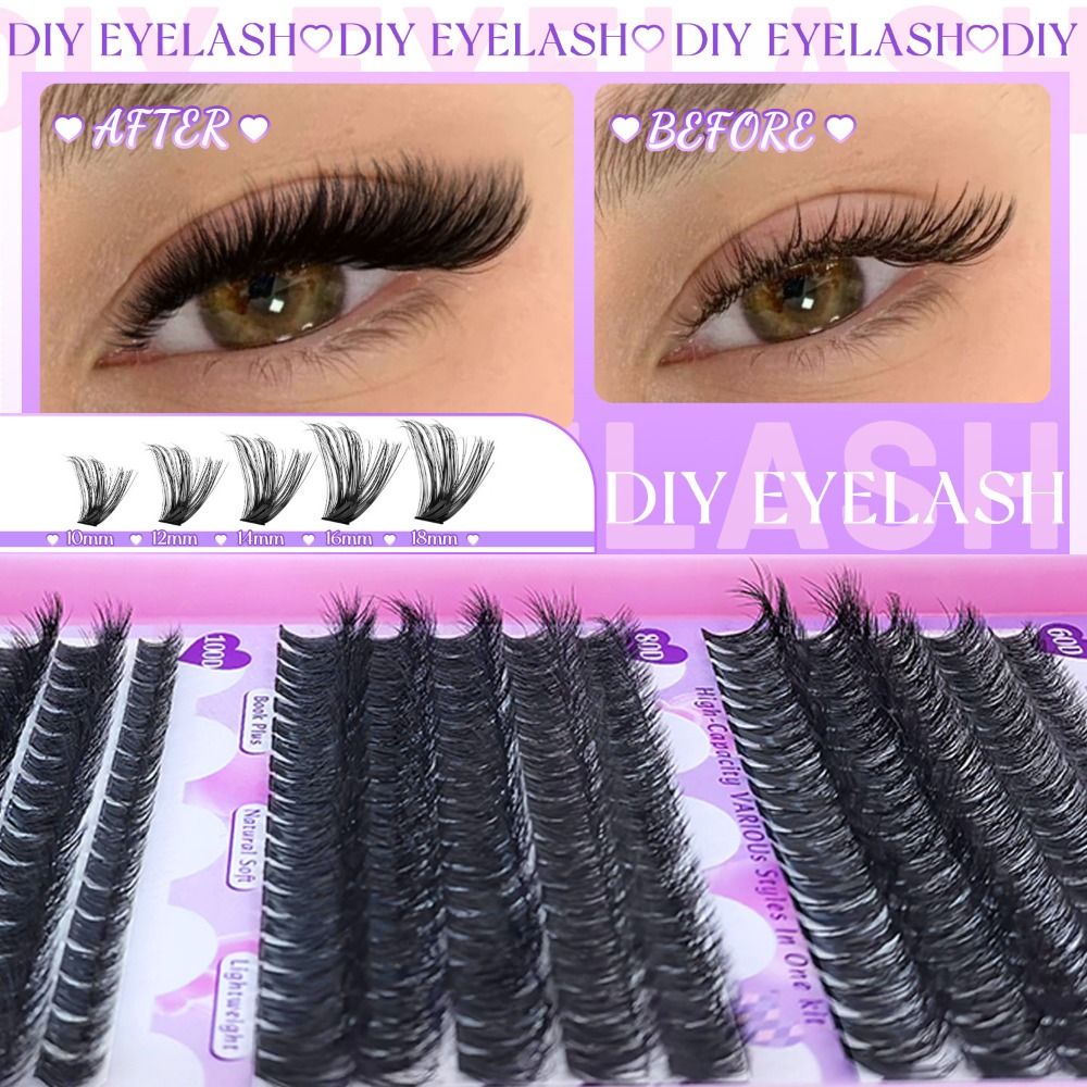 9-18mm Lange Kunstwimpers Bond - Eyelash Extension Wispy recensie en prijs