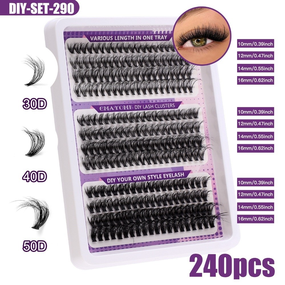 Natuurlijke Look Kunstwimpers  - Eyelash Extension Wispy recensie en prijs