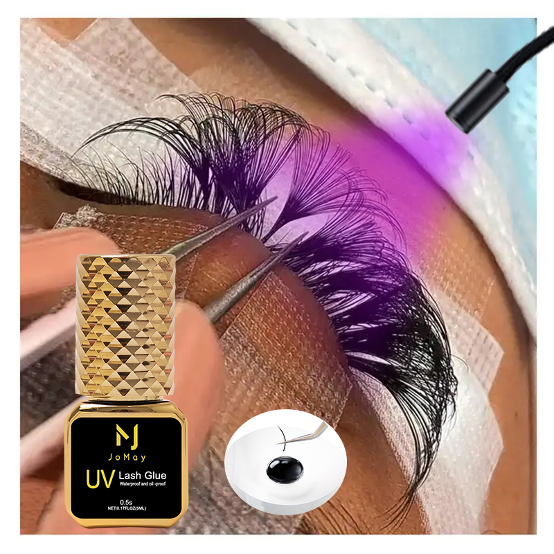 JOMAY Zwarte UV Wimperlijm 0.5 - Eyelash Extension Glue For Sensitive Eyes recensie en prijs