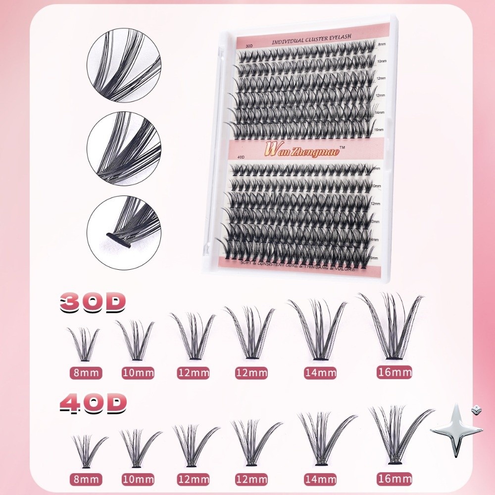 8-16mm Lange Kunstwimpers Bond - Eyelash Extension Wispy recensie en prijs