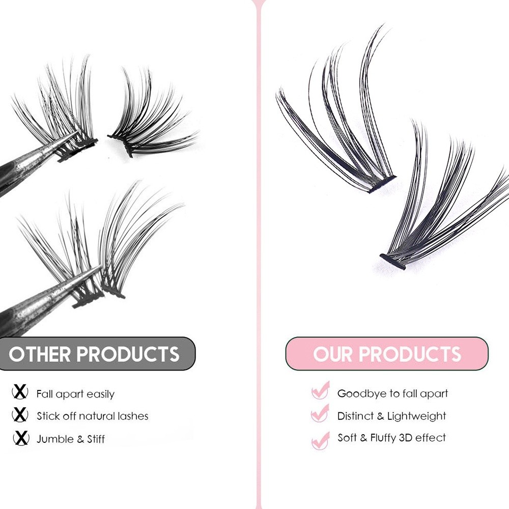8-16mm Lange Kunstwimpers Bond - Eyelash Extension Wispy recensie en prijs