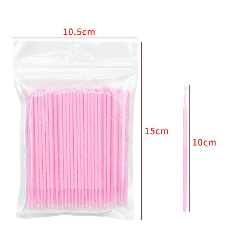 500/1000PCS Micro Borstels Wim - Eyelash Extension Vendor recensie en prijs
