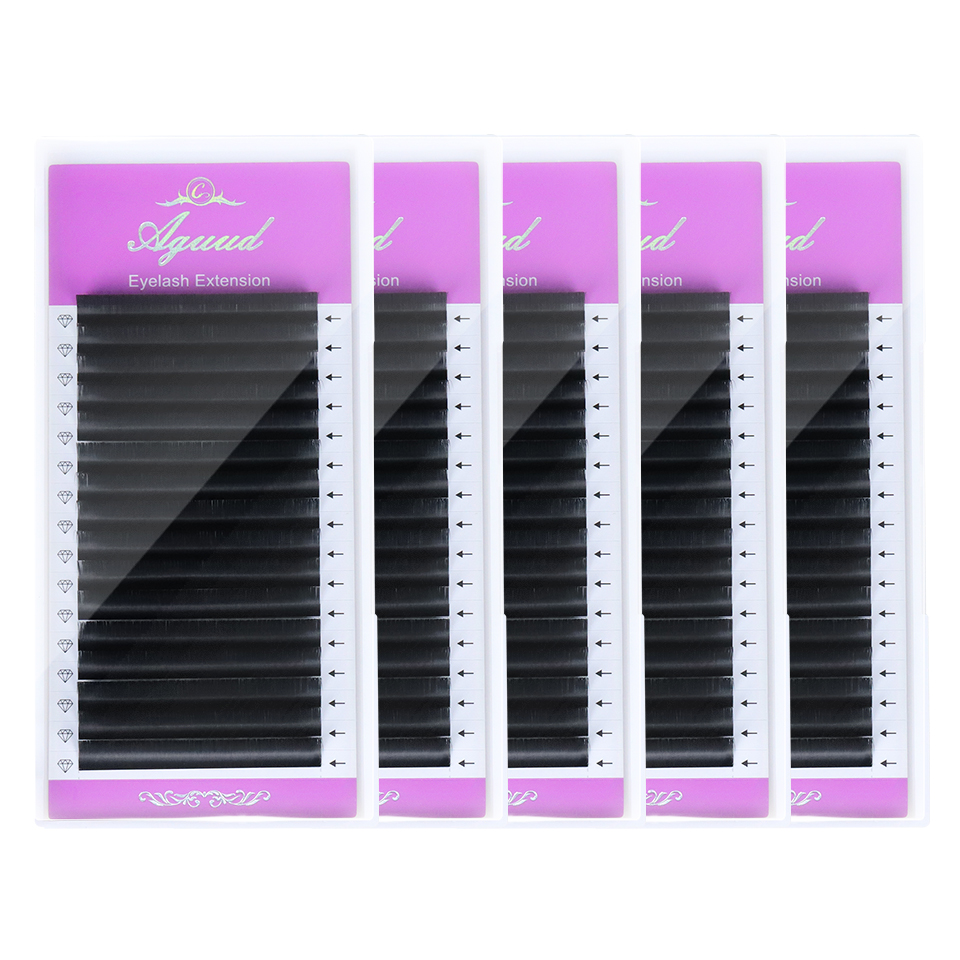 AGUUD 5 trays/lot NIEUWE Super - Eyelash Extension Supernatural recensie en prijs