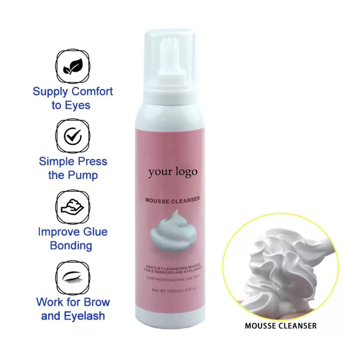 Factory Wholeasle Custom100ml  - Eyelash Extension Glue For Sensitive Eyes recensie en prijs