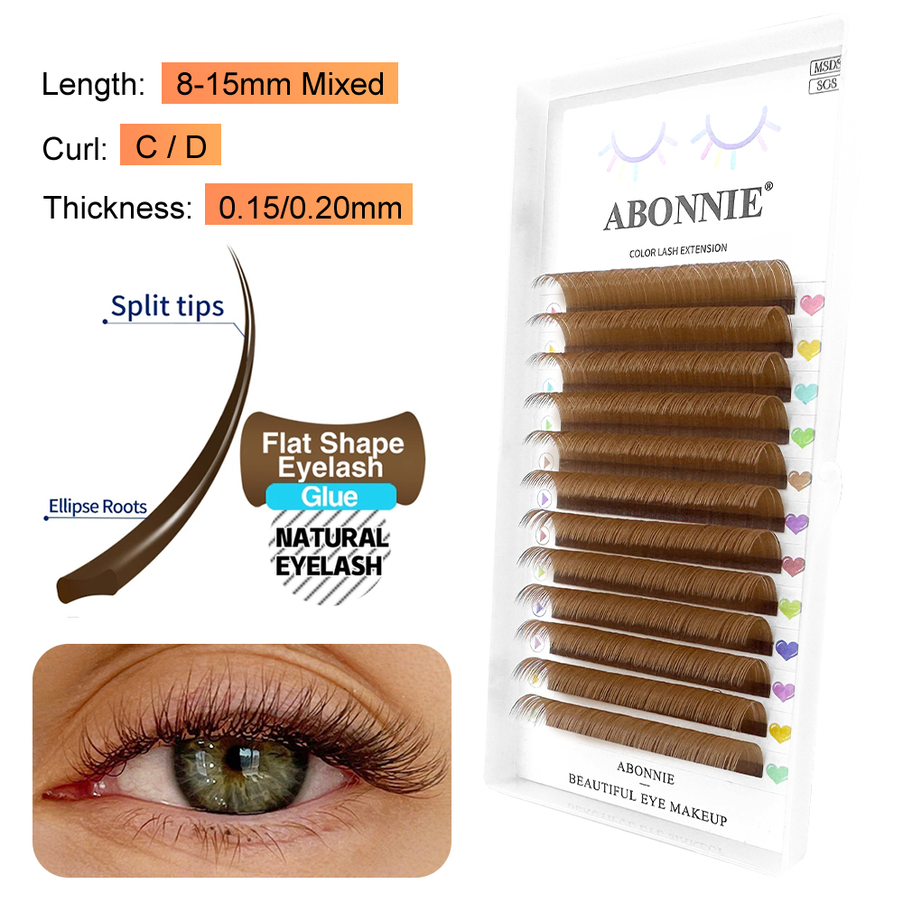 ABONNIE Bruine Ellips Platte W - Eyelash Extension Supernatural recensie en prijs
